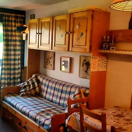 : 2 Pieces + Cabine, 5 Pers, Garage A 300m Des Pistes - Fr-1-802-99 Appartement
